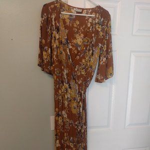 Tree of Life Wrap Dress